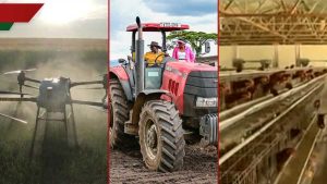 Attachment for William Ruto's Futuristic Farms: Drone Tech and High-Tech Gear Take Center Stage