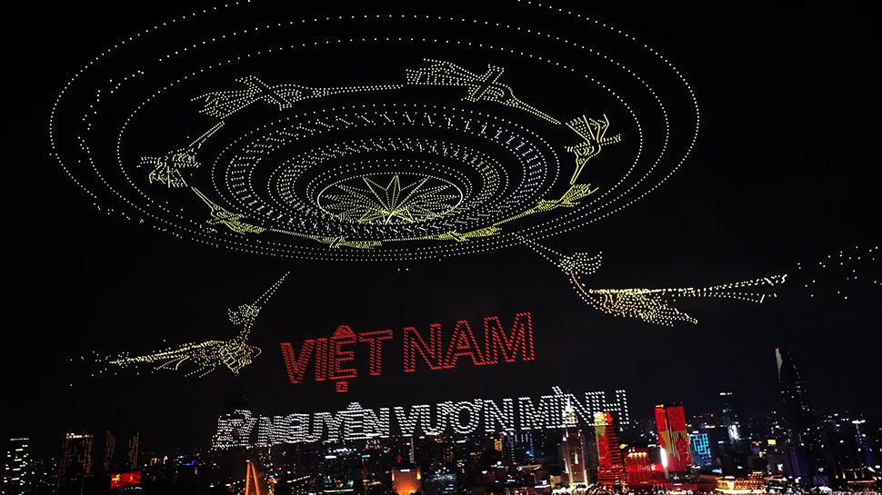 Attachment for Watch more than 10,000 drones fly as one in a record breaking (and controversial) light show