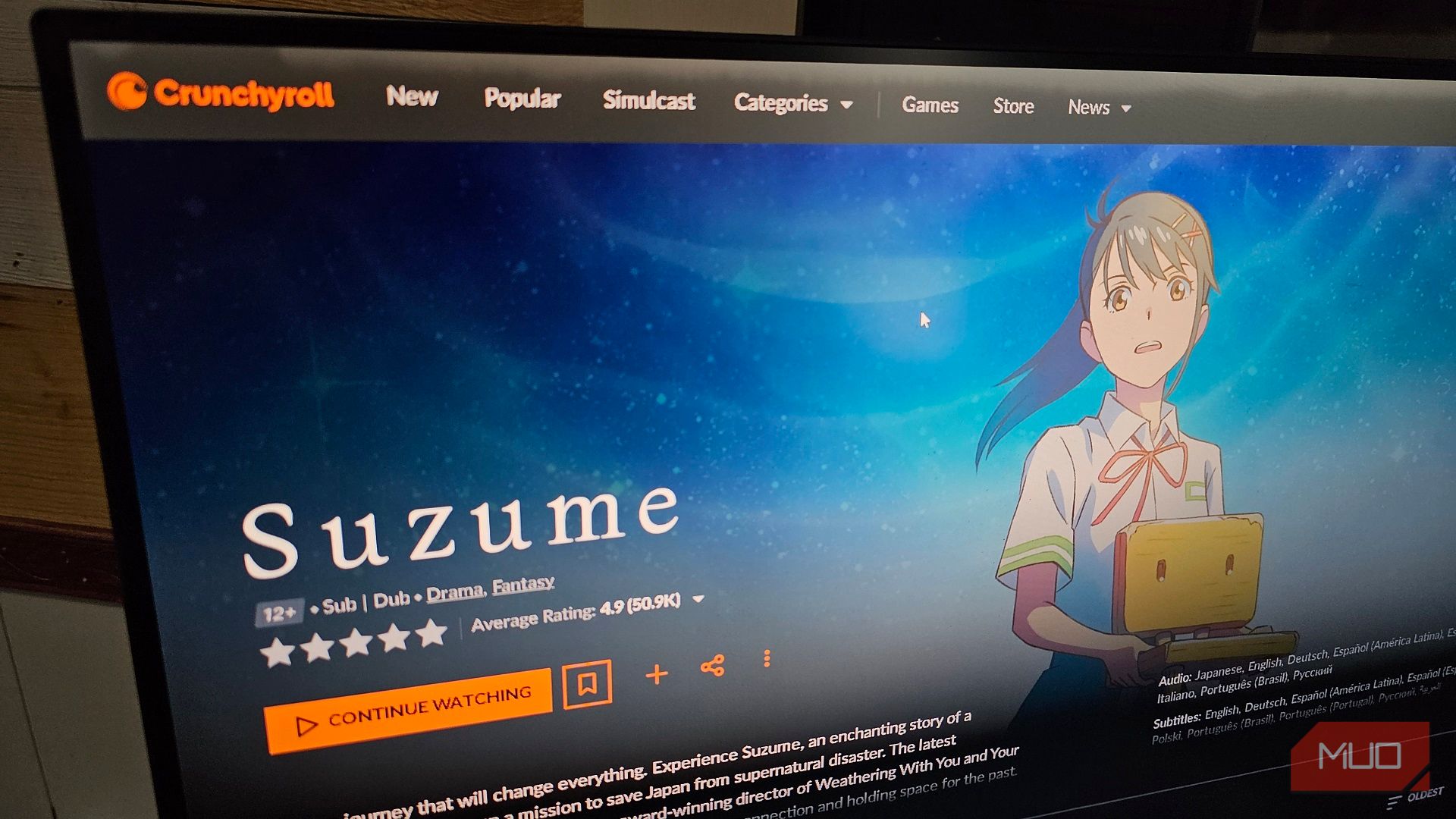 Anime Movie on Crunchyroll